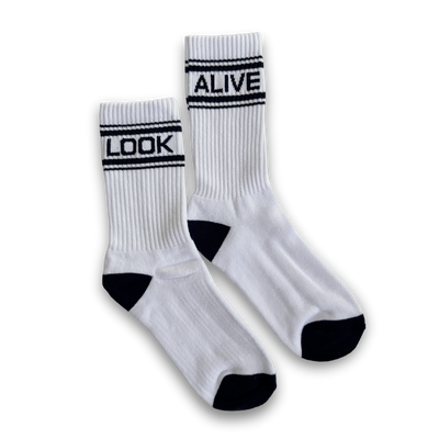 Look Alive Unisex Crew Socks