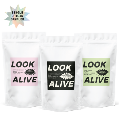 Look Alive Coffee Single Origin Sampler Pack 