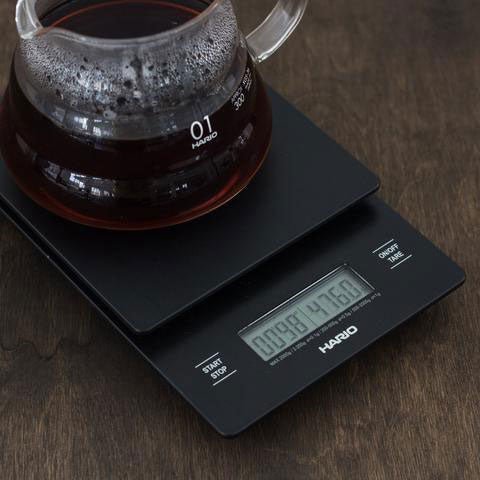 Hario V60 Drip Scale and Timer - Black - LookAliveCoffee - Wares