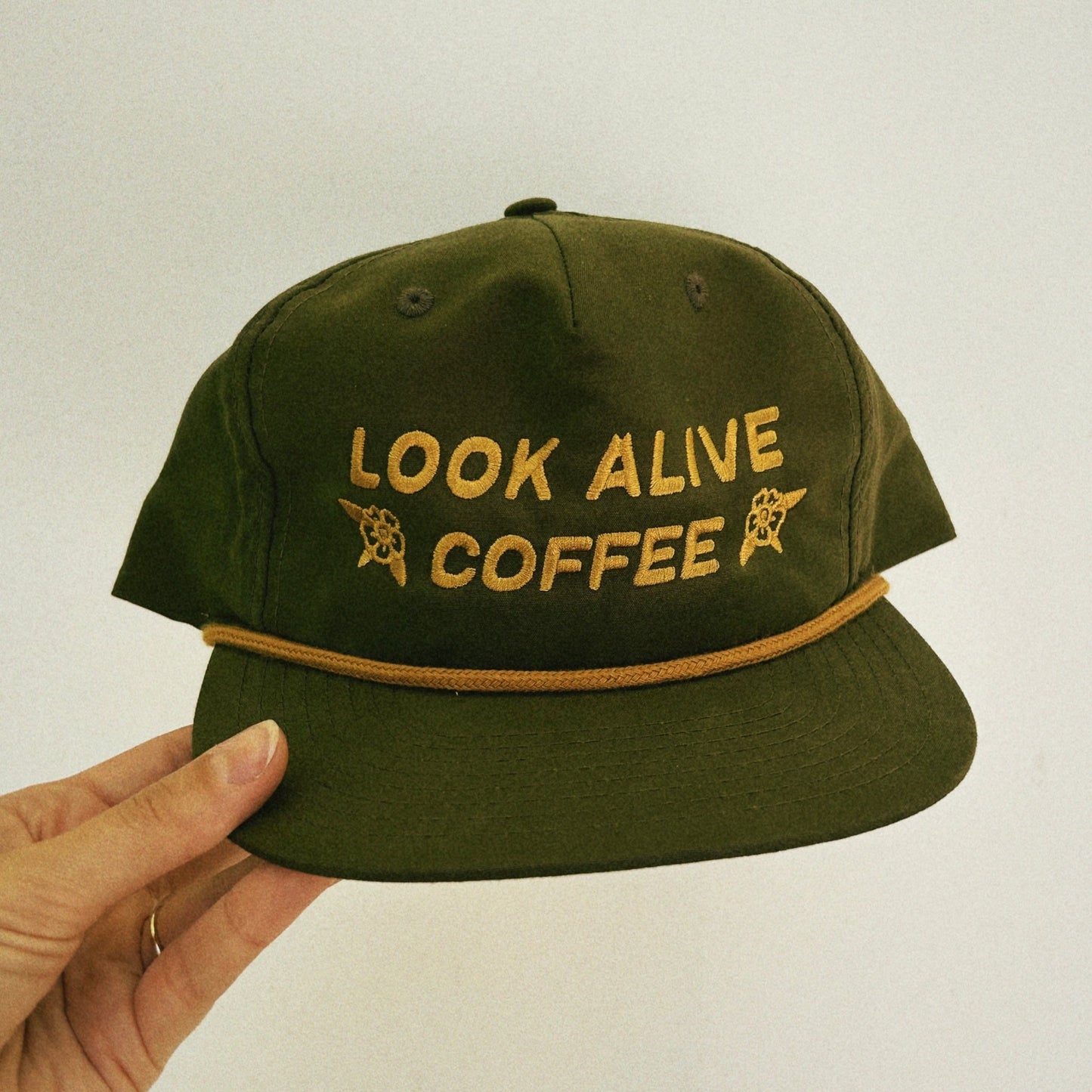 LAC Hat - Olive - LookAliveCoffee - Hat