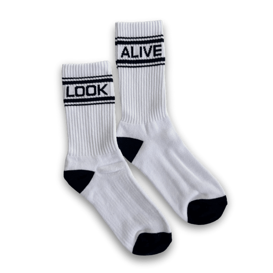 Look Alive Crew Socks - LookAliveCoffee - Socks