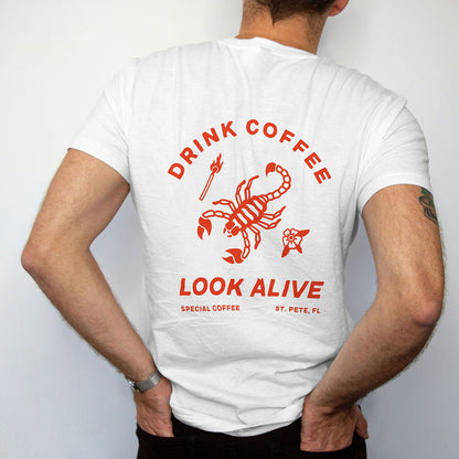 Scorp Tee - LookAliveCoffee-T-Shirt